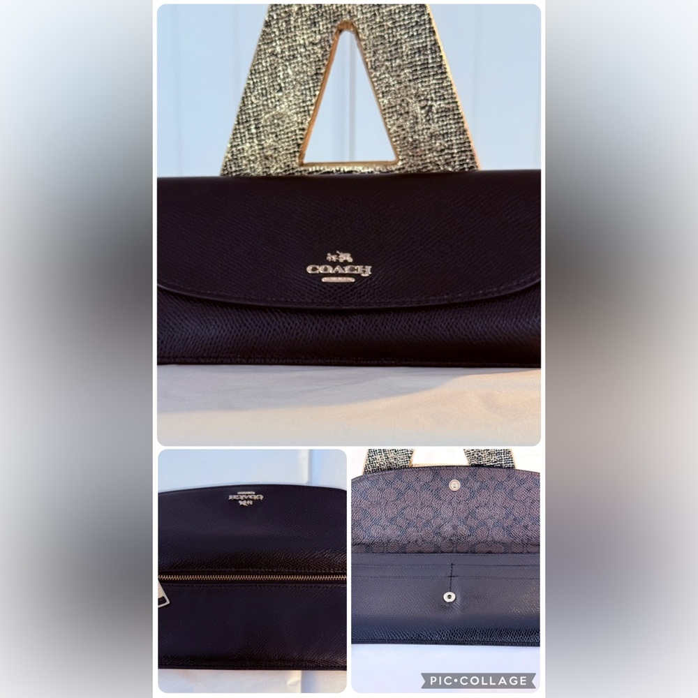 Coach Black Wallet